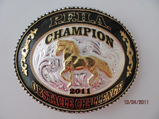 PFHA Champion RR Buckle